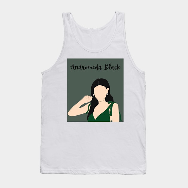 Andromeda Black Tank Top by ThePureAudacity